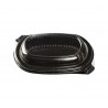 Envase Base Negra + Tapa Transparente PP