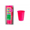 Vaso Plástico Colores 200cc
