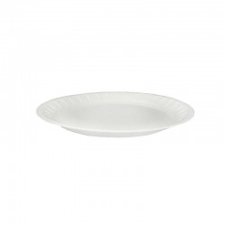 Plato Porex Blanco