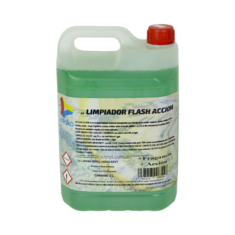 Limpiador Flash Acción