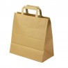 Bolsa Papel Kraft con Asa plana