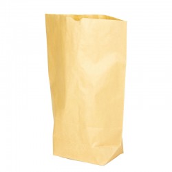Bolsa Papel Kraft con Base Hexagonal