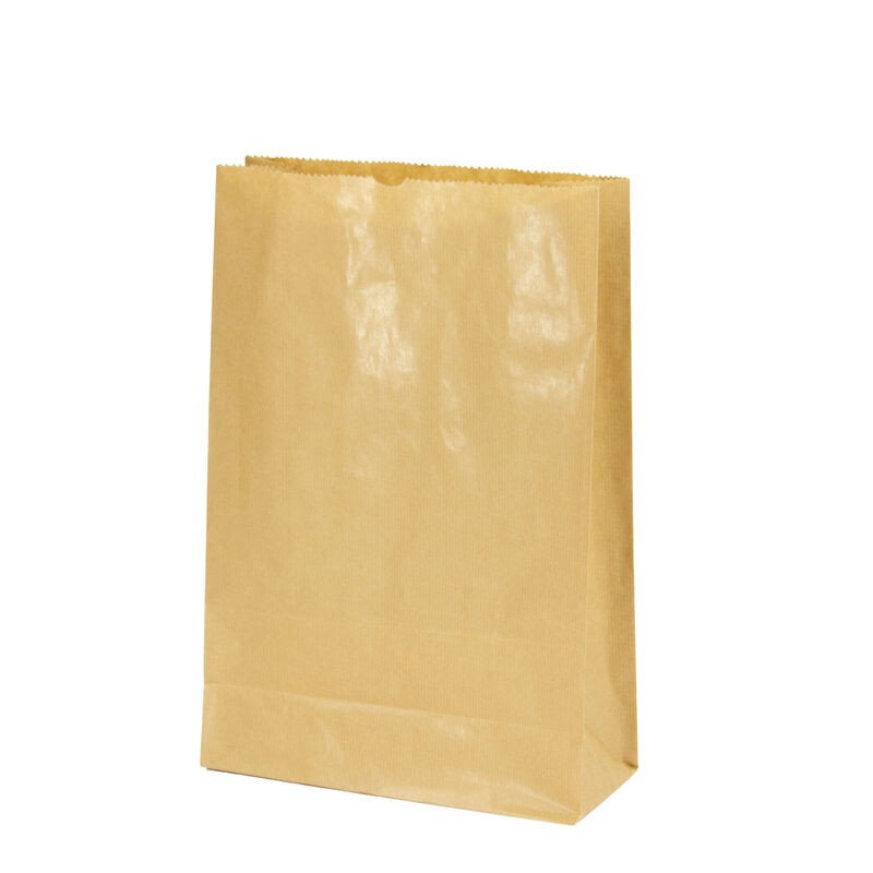 Bolsa Papel Kraft Base Rectangular Ecológica