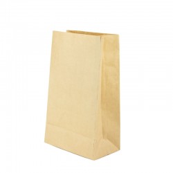 Bolsa Papel Kraft Base Rectangular Ecológica