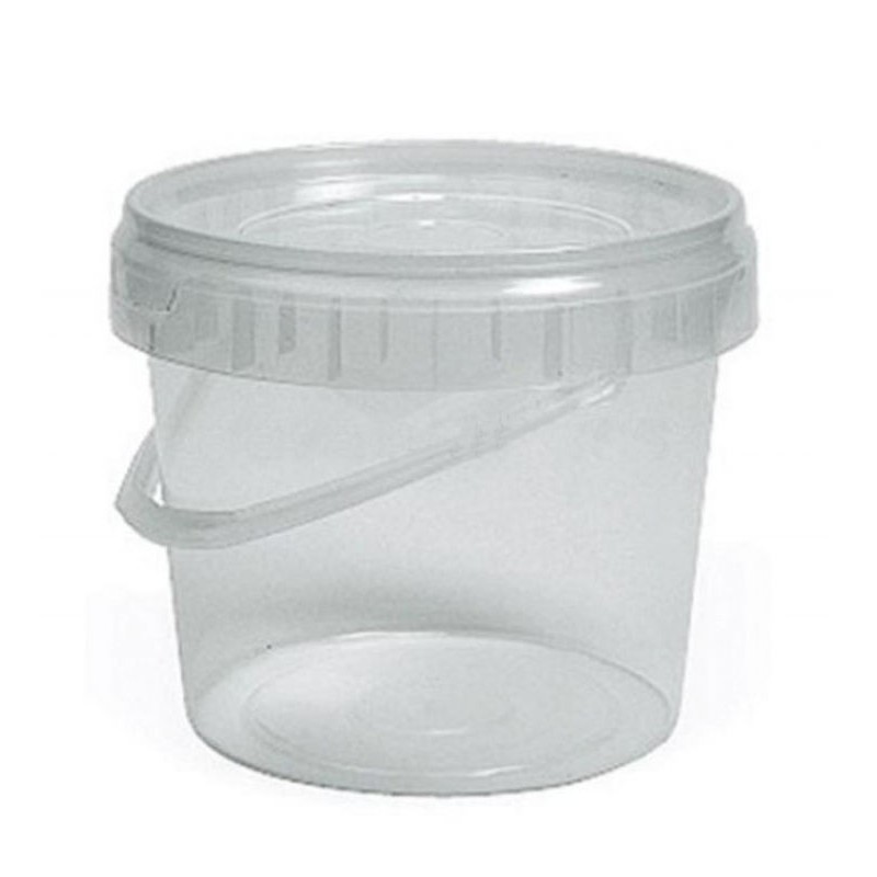 Cubo + Tapa Blanco con Cierre Hermético