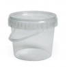 Cubo + Tapa Blanco con Cierre Hermético