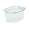 Tarrina Transparente con Tapa Bisagra