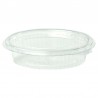 Tarrina Transparente con Tapa Bisagra