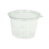Tarrina Transparente con Tapa Bisagra