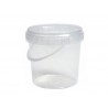 Cubo + Tapa Blanco con Cierre Hermético