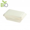 Envase Compostable con Tapa Bisagra