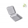 Envase Compostable con Tapa Bisagra