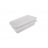 Envase Loncheados con Tapa Bisagra PP Reutilizable
