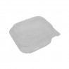 Envase Tapa Unida Bisagra PET Transparente