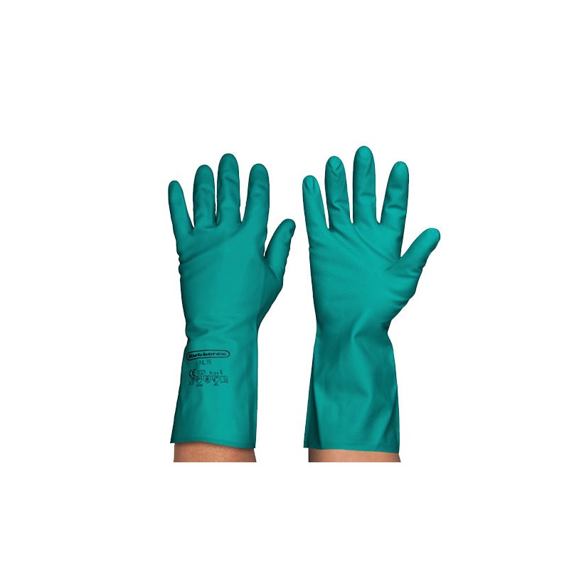 Guantes Nitrilo Flocado Premium