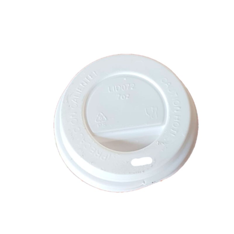 Tapa Plástico Alta para Vaso Papel