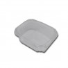 Envase + Tapa Bisagra OPS Transparente