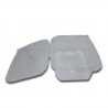 Envase + Tapa Bisagra OPS Transparente