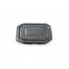 Envase PP Base Negra + Tapa Transparente